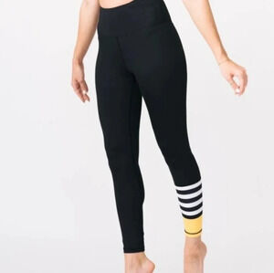 NWOT Zyia Active Bumblebee Light n Tight Hi-Rise 7/8 Leggings Size 6-8
